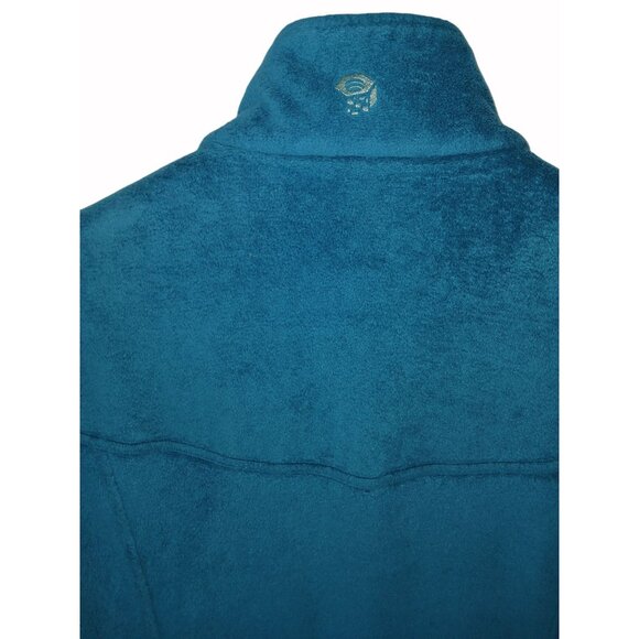 Mountain Hardwear Womens Blue Green Pyxis Fleece Jacket Zip  Jacket Size M - Picture 5 of 15